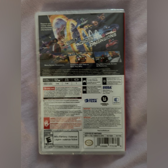 Nintendo Sonic Racing Crossworlds - Picture 2 of 2